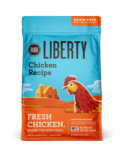 Bixbi Liberty Adult Chicken Kibble Dry Dog Food