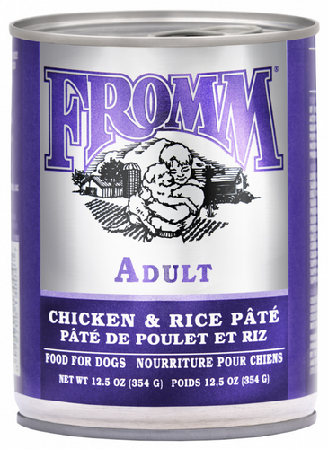 Fromm Classic Adult Chicken & Rice Pate Canned Dog Food