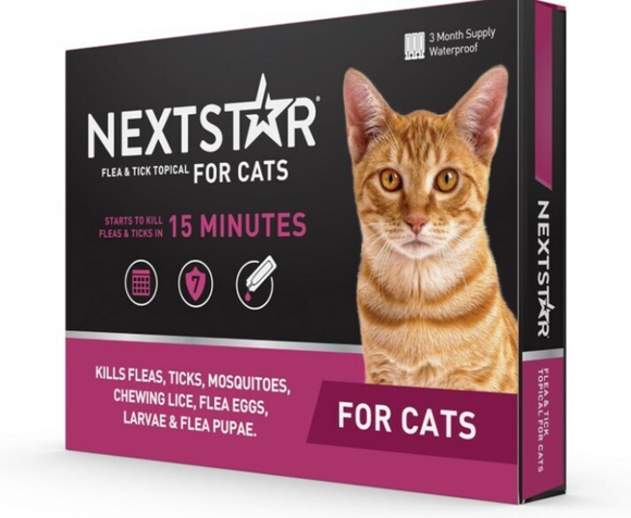 Nextstar Flea & Tick Spot on for Cats