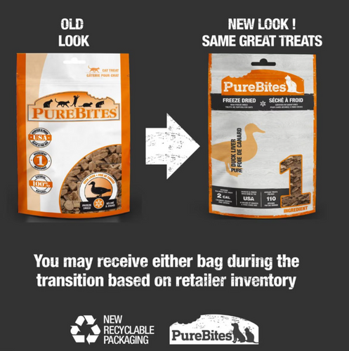 PureBites Duck Freeze Dried Cat Treats