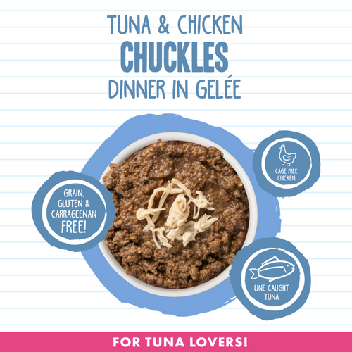 Weruva BFF Tuna & Chicken Chuckles Canned Cat Food