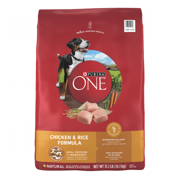 Purina ONE Chicken and Rice Formula Dry Dog Food