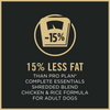 Purina Pro Plan Complete Essentials Adult Shredded Blend Weight Management Formula Dry Dog Food
