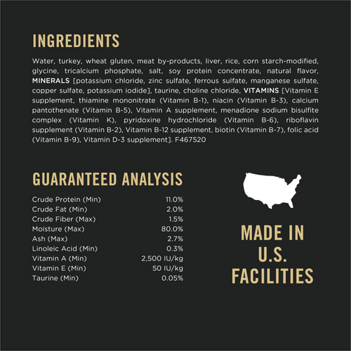 Purina Pro Plan Complete Essentials Adult Turkey & Rice Entree Canned Cat Food