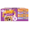 Purina Friskies Gravy Wet Cat Food Variety Pack, Poultry Shreds, Meaty Bits and Prime Filets