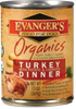 Evanger's 100% Organic Turkey with Potato And Carrots Canned Dog Food