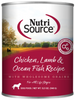 NutriSource Adult Chicken, Lamb & Ocean Fish Canned Dog Food