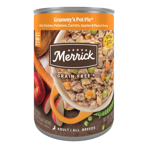 Merrick Grain Free Grammy's Pot Pie Canned Dog Food