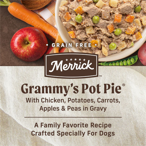 Merrick Grain Free Grammy's Pot Pie Canned Dog Food