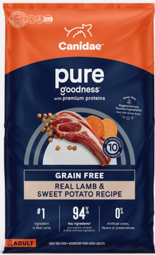 Canidae Pure Farm To Bowl Pasture-Raised Lamb & Sweet Potato Recipe Dog Food