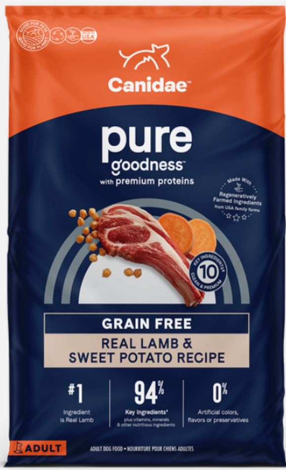 Canidae Pure Farm To Bowl Pasture-Raised Lamb & Sweet Potato Recipe Dog Food