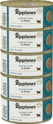 Applaws Natural Wet Cat Food Ocean Fish in Broth