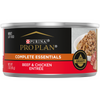 Purina Pro Plan Complete Essentials Adult Beef & Chicken in Gravy Entree Canned Cat Food