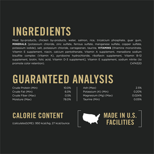 Purina Pro Plan Urinary Tract Health Salmon Recipe Canned Cat Food