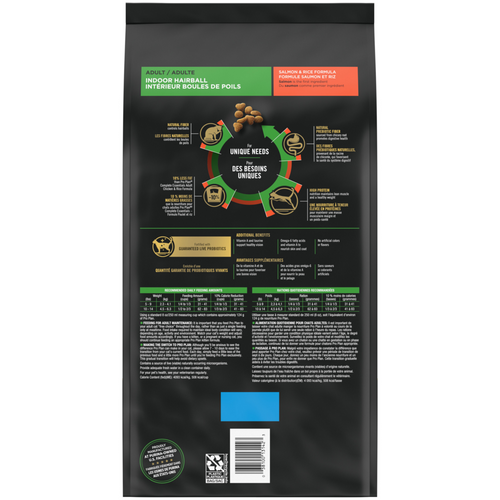 Purina Pro Plan Hairball Management Indoor Salmon and Rice Cat Food