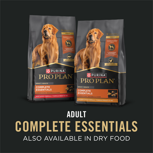 Purina Pro Plan Complete Essentials Grain-Free Pate Chicken & Turkey Entrees Wet Dog Food Variety Pack