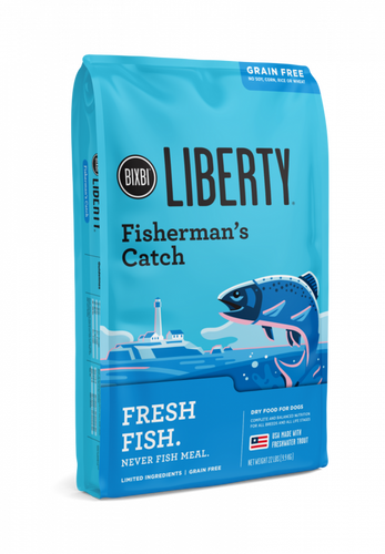 Bixbi Liberty Fisherman's Catch Kibble Dry Dog Food
