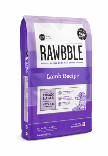 Bixbi Rawbble Kibble Grain Free Lamb Dog Food