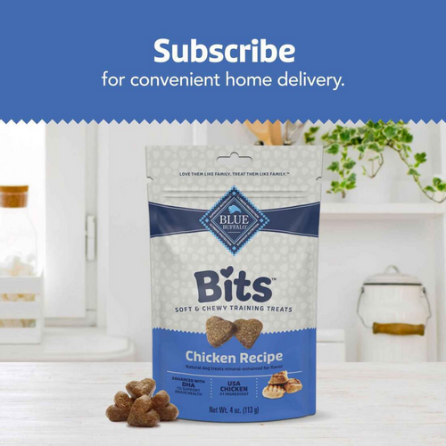Blue Buffalo Bits Tasty Chicken Natural Soft-Moist Training Treats