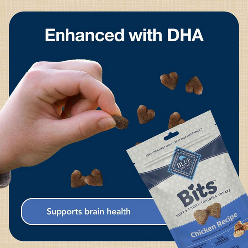 Blue Buffalo Bits Tasty Chicken Natural Soft-Moist Training Treats
