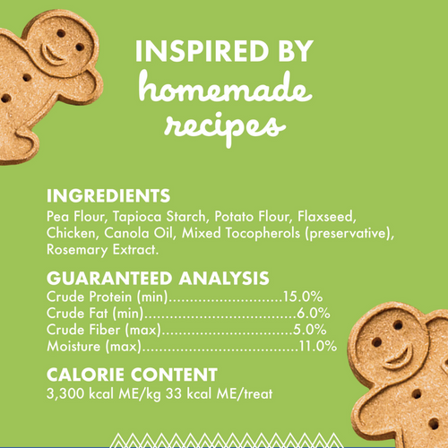 Buddy Biscuits Crunchy Grain Free Chicken Dog Treats