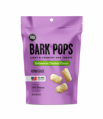 Bixbi Bark Pops Rotisserie Chicken Dog Treats