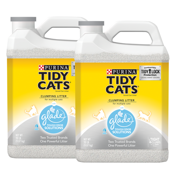 Tidy Cats Clumping Multi Cat Litter, Glade Clear Springs